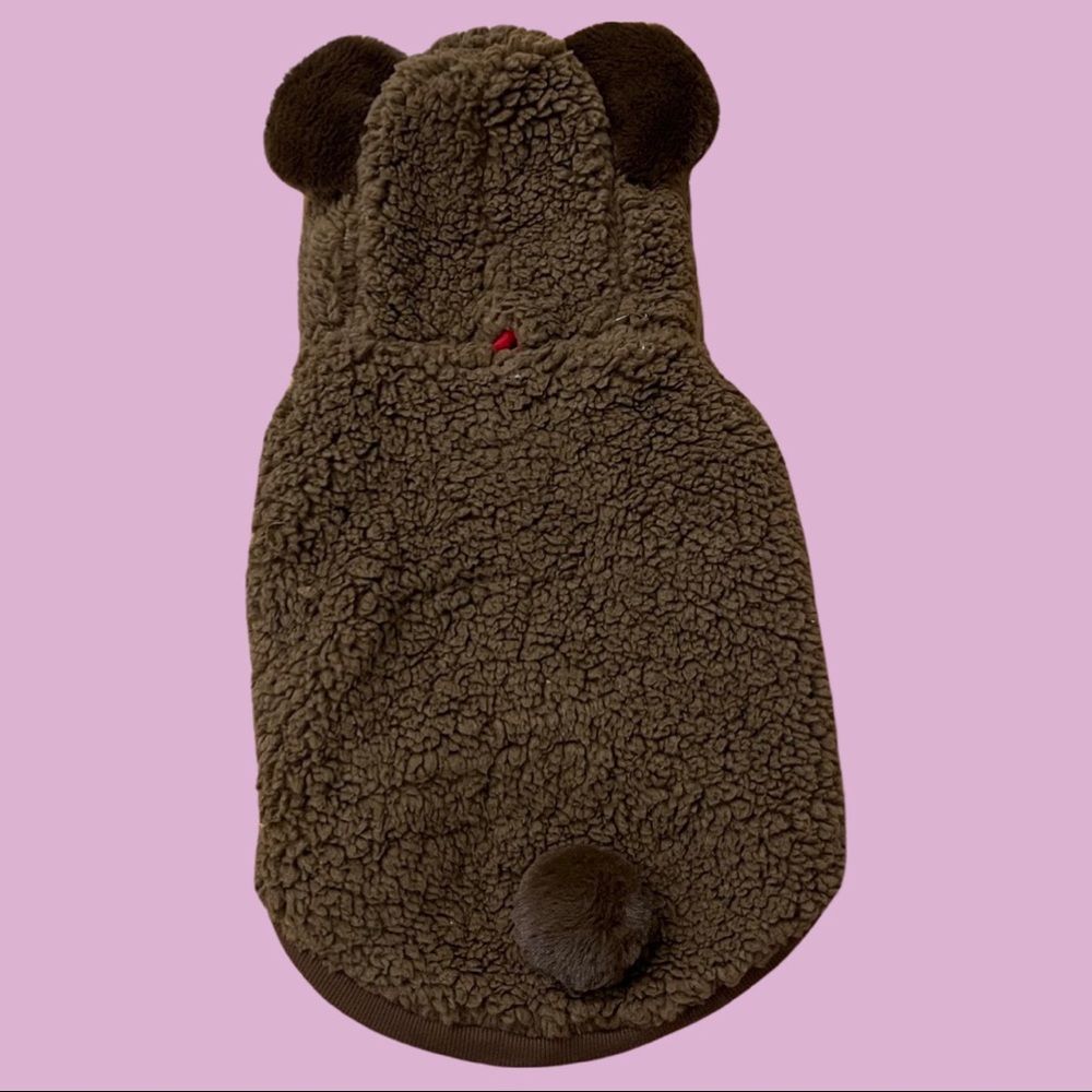 NEW Dog bear hoodie size M 🐶 🐻